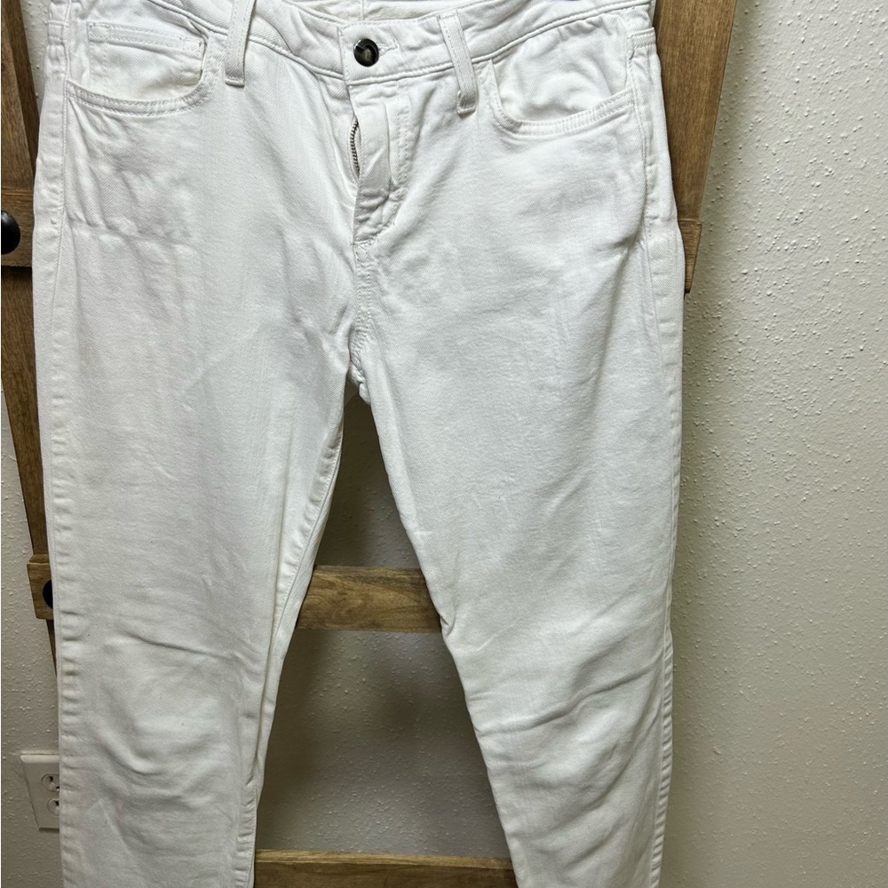 Joe's Jeans Women's Skinny White Jeans - Picture 5 of 6